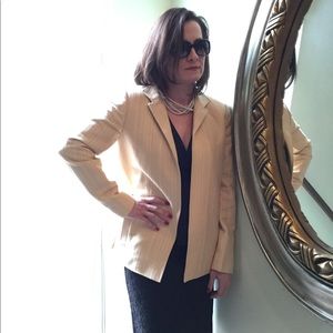 NWT Linda Allard Ellen Tracy Beige Jacket